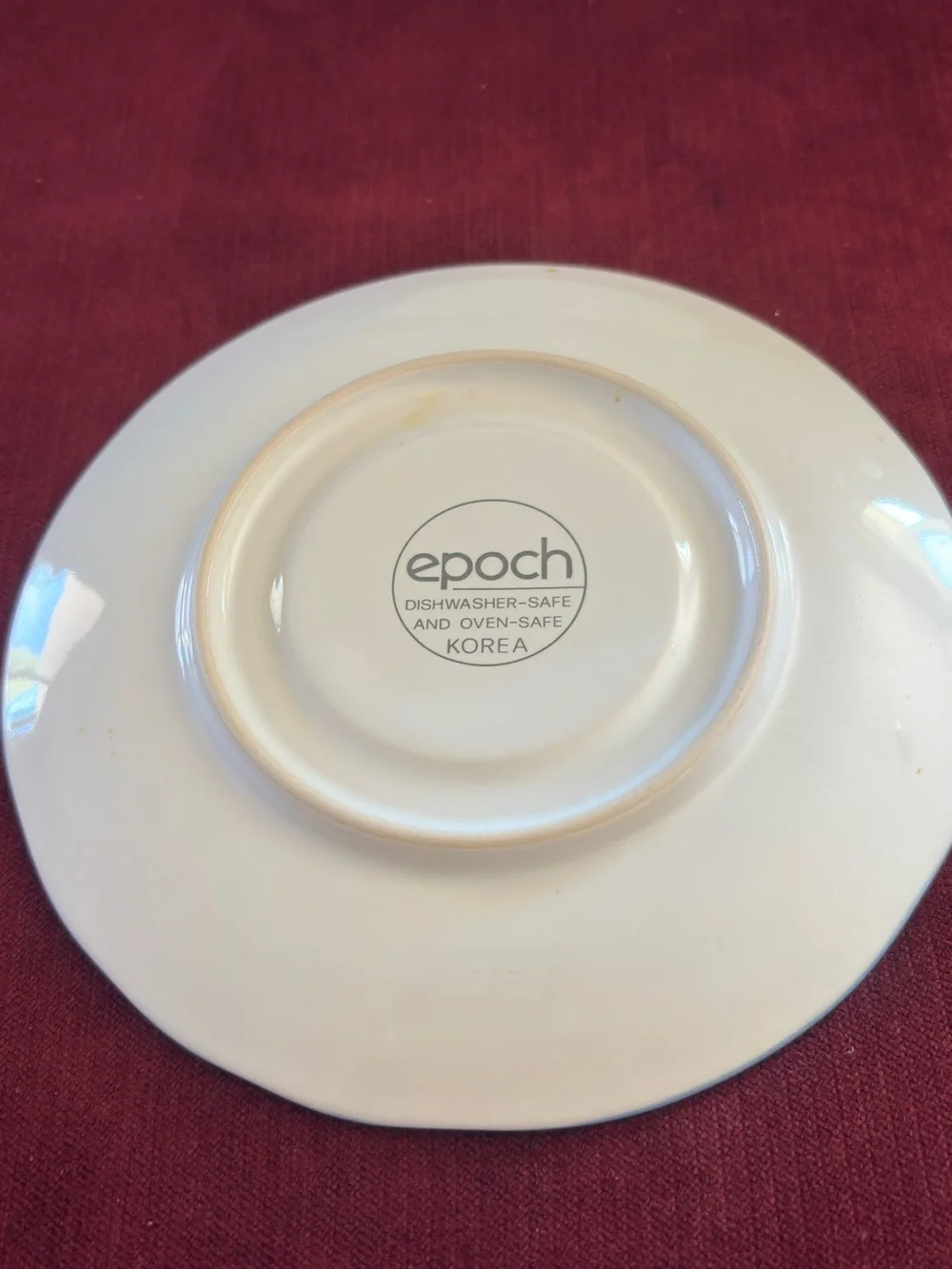Set of 2 Korea Epoch Dishes /Plates-6”